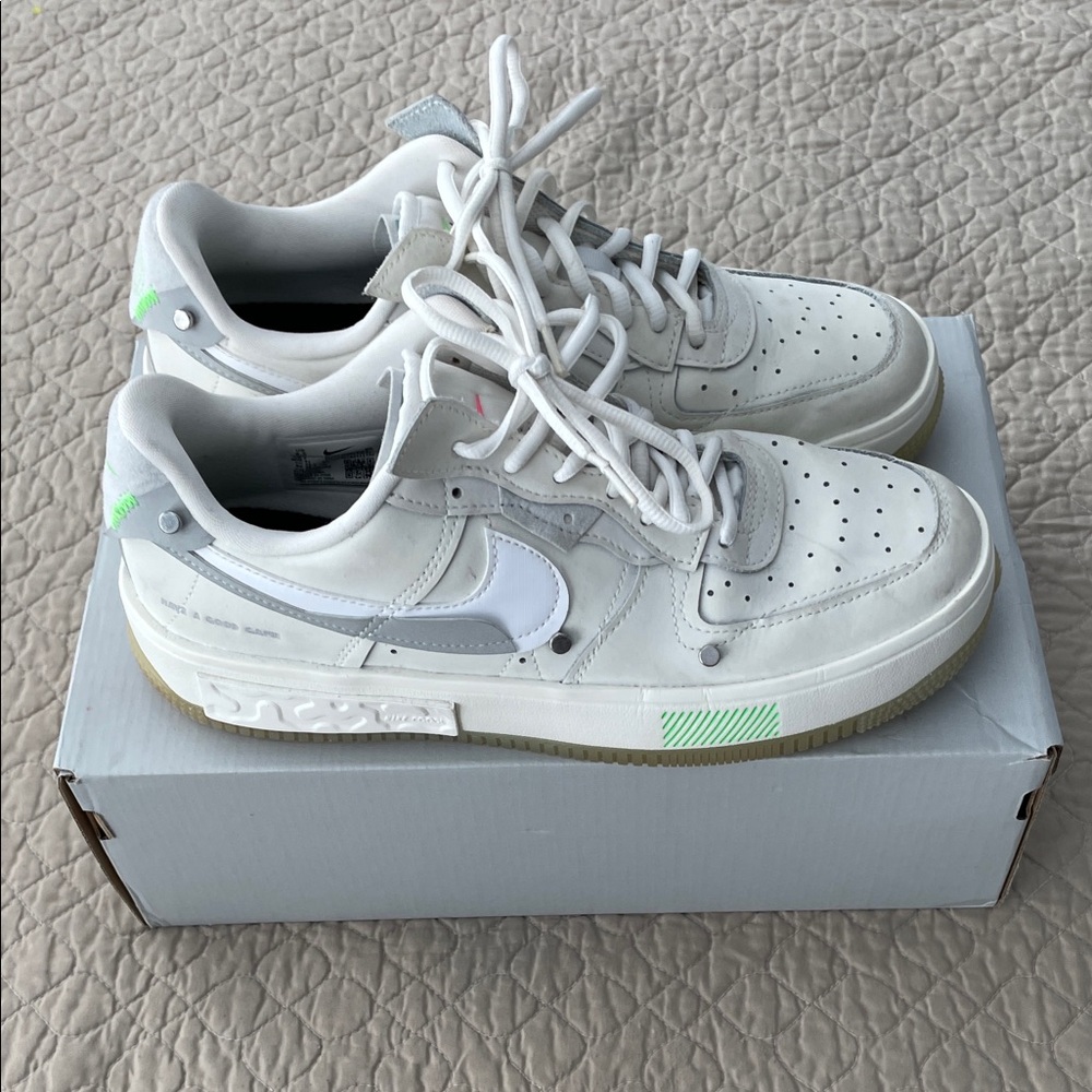 NIKE WOMENS AIR FORCE 1 FONTANKA Womens "Have a Good Game" Sz 9.5 DO2332-111